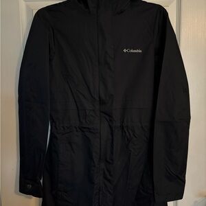 Columbia Black Hooded Jacket